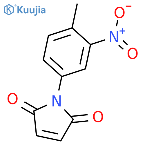 1-(4-Methyl-3-nitrophenyl)-1H-pyrrole-2,5-dione structure
