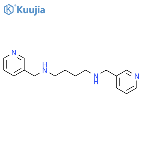 1,4-BUTANEDIAMINE, N,N'-BIS(3-PYRIDINYLMETHYL)- structure