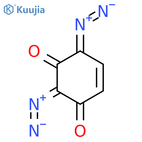 4-CYCLOHEXENE-1,3-DIONE, 2,6-BIS(DIAZO)- structure