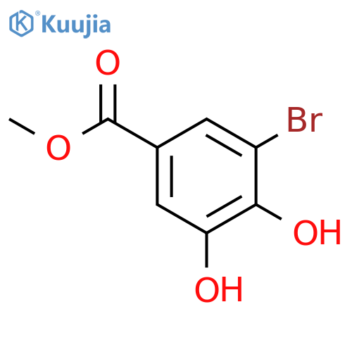 methyl 3-bromo-4,5-dihydroxybenzoate structure