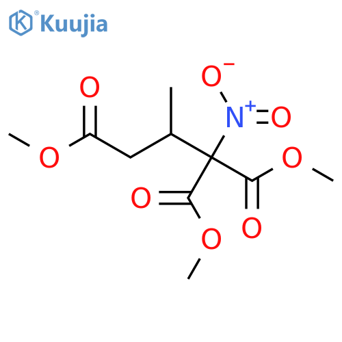 1,1,3-PROPANETRICARBOXYLIC ACID, 2-METHYL-1-NITRO-, TRIMETHYL ESTER structure