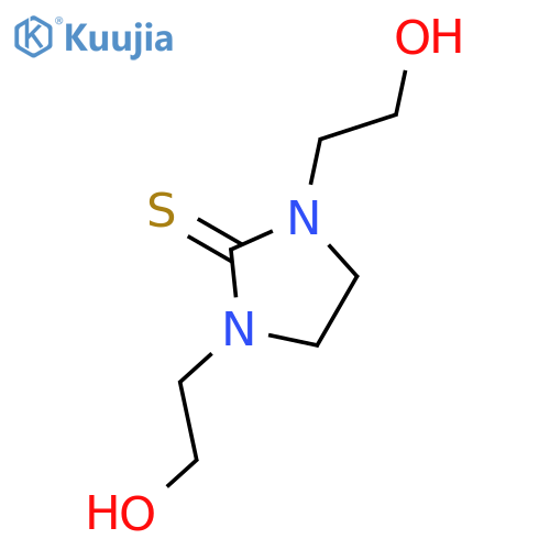 2-Imidazolidinethione,1,3-bis(2-hydroxyethyl)- structure