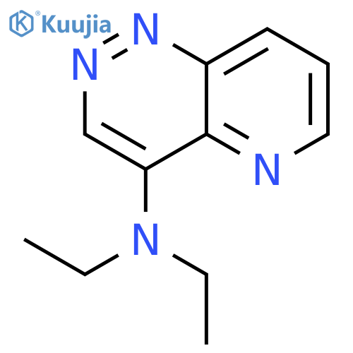 PYRIDO[3,2-C]PYRIDAZIN-4-AMINE, N,N-DIETHYL- structure