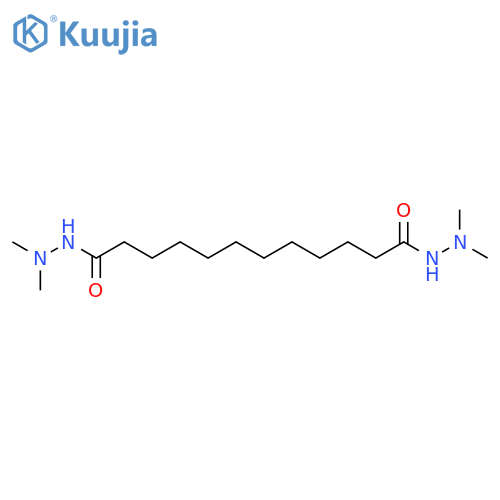 DODECANEDIOIC ACID, BIS(2,2-DIMETHYLHYDRAZIDE) structure