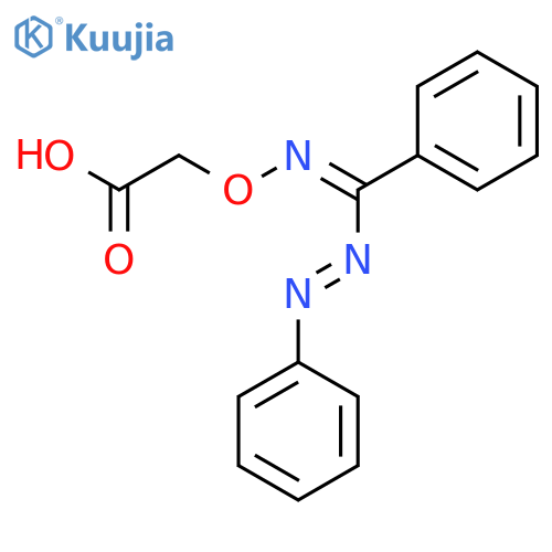 ACETIC ACID, [[[PHENYL(PHENYLAZO)METHYLENE]AMINO]OXY]- structure