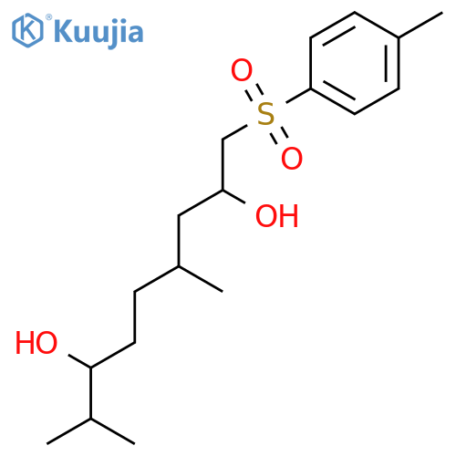 2,7-Nonanediol, 4,8-dimethyl-1-[(4-methylphenyl)sulfonyl]- structure