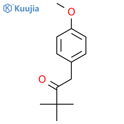 1-(4-Methoxyphenyl)-3,3-dimethylbutan-2-one structure
