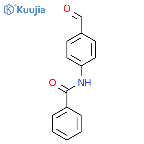 N-(4-Formylphenyl)benzamide structure