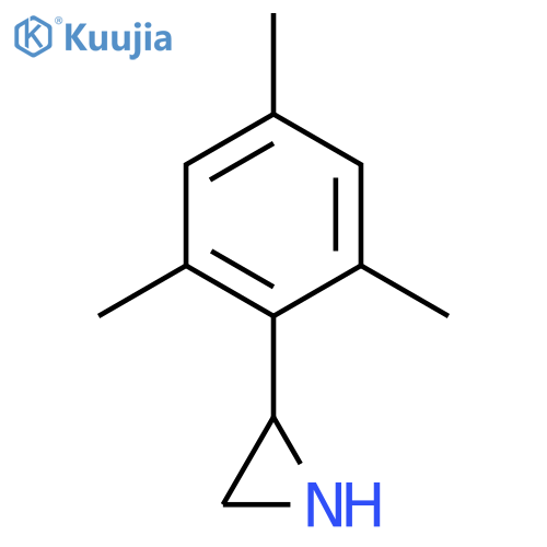 Aziridine, 2-(2,4,6-trimethylphenyl)- structure