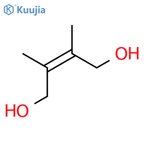 cis-2,3-Dimethyl-2-butene-1,4-diol structure