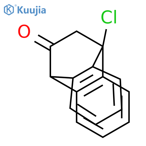 9,10-Ethanoanthracen-11-one, 9-chloro-9,10-dihydro- structure