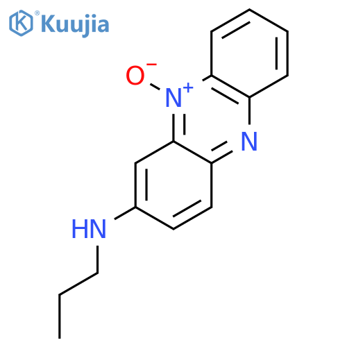 2-PHENAZINAMINE, N-PROPYL-, 10-OXIDE structure