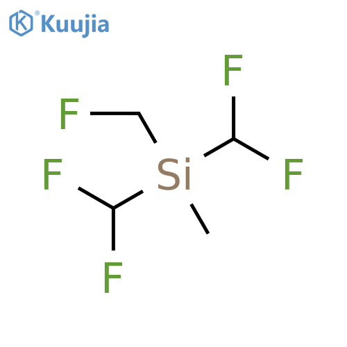 SILANE, BIS(DIFLUOROMETHYL)(FLUOROMETHYL)METHYL- structure