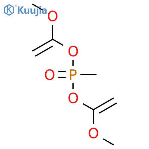 PHOSPHONIC ACID, METHYL-, BIS(1-METHOXYETHENYL) ESTER structure
