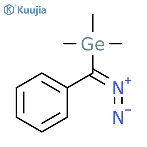 GERMANE, (DIAZOPHENYLMETHYL)TRIMETHYL- structure