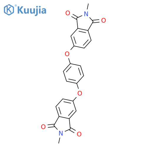 1H-ISOINDOLE-1,3(2H)-DIONE, 5,5'-[1,4-PHENYLENEBIS(OXY)]BIS[2-METHYL- structure