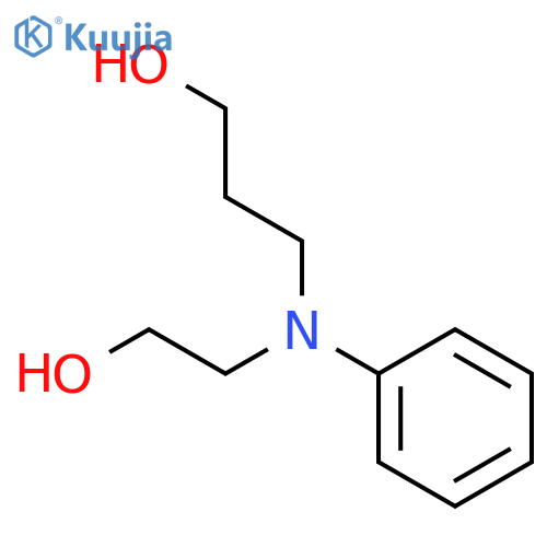 1-PROPANOL, 3-[(2-HYDROXYETHYL)PHENYLAMINO]- structure