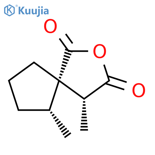 2-Oxaspiro[4.4]nonane-1,3-dione, 4,6-dimethyl-, (4R,5S,6R)-rel- structure