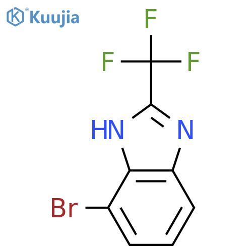 4-Bromo-2-(Trifluoromethyl)-1h-Benzimidazole structure