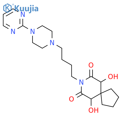 6,10-Dihydroxy Buspirone structure