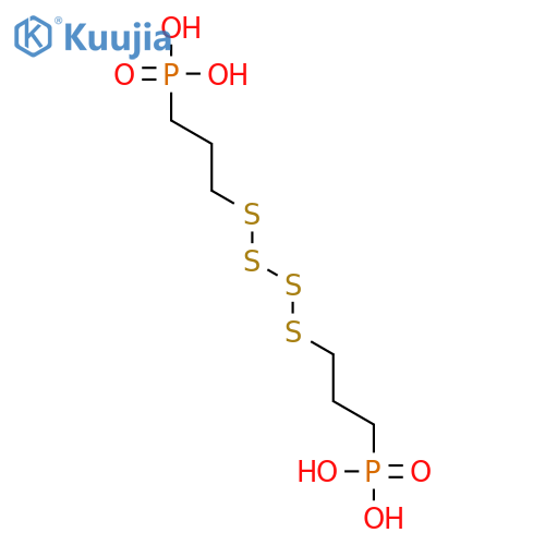 Phosphonic acid, (tetrathiodi-3,1-propanediyl)bis- structure