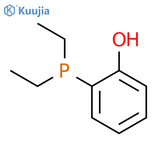 Phenol, 2-(diethylphosphino)- structure