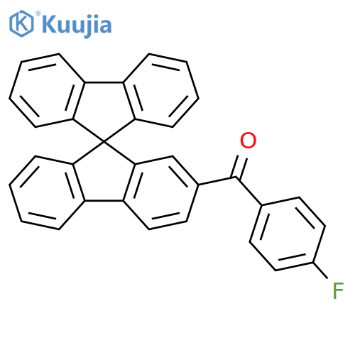 Methanone, (4-fluorophenyl)-9,9'-spirobi[9H-fluoren]-2-yl- structure
