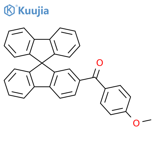 Methanone, (4-methoxyphenyl)-9,9'-spirobi[9H-fluoren]-2-yl- structure