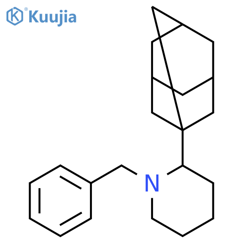 PIPERIDINE, 1-(PHENYLMETHYL)-2-TRICYCLO[3.3.1.13,7]DEC-1-YL- structure
