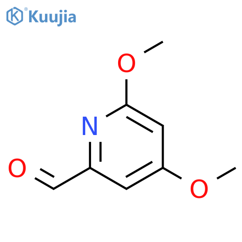 4,6-dimethoxy-2-Pyridinecarboxaldehyde structure