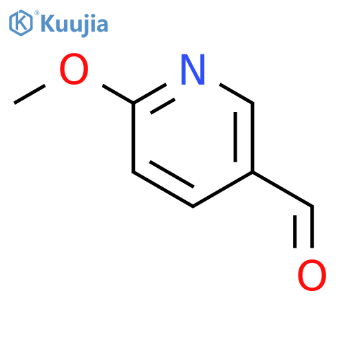 6-methoxypyridine-3-carbaldehyde structure