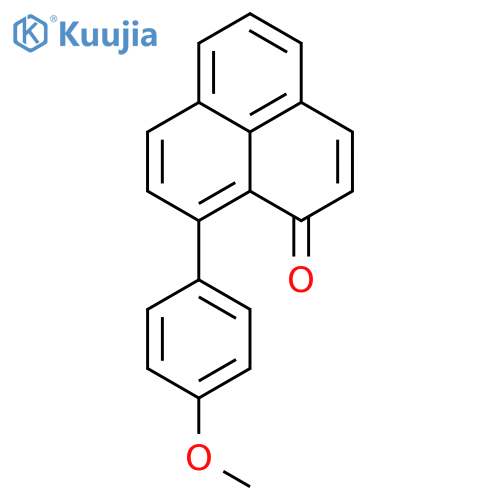 1H-Phenalen-1-one, 9-(4-methoxyphenyl)- (en) structure