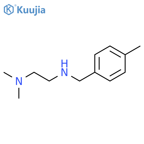 2-(dimethylamino)ethyl(4-methylphenyl)methylamine structure