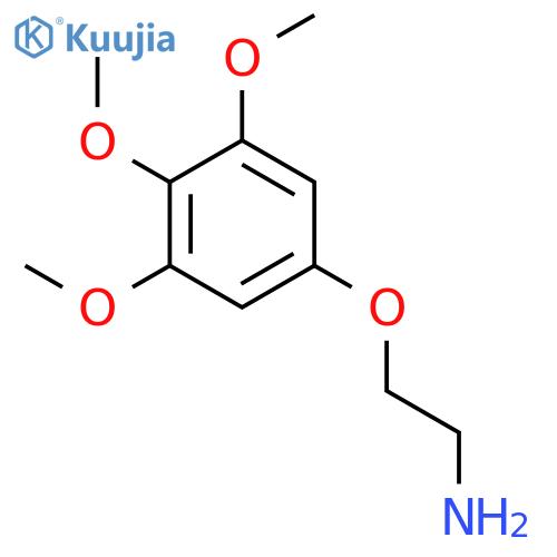 2-(3,4,5-trimethoxyphenoxy)ethan-1-amine structure