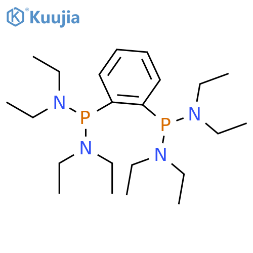 Phosphonous diamide, P,P'-1,2-phenylenebis[N,N,N',N'-tetraethyl- (9CI) structure