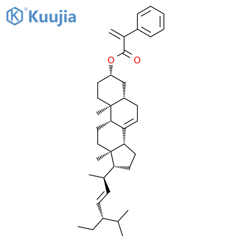Stigmasta-7,22-dien-3-ol, 3-phenyl-2-propenoate, (3b,5a,22E)- structure