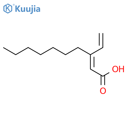 2-Decenoic acid, 3-ethenyl-, (Z)- structure