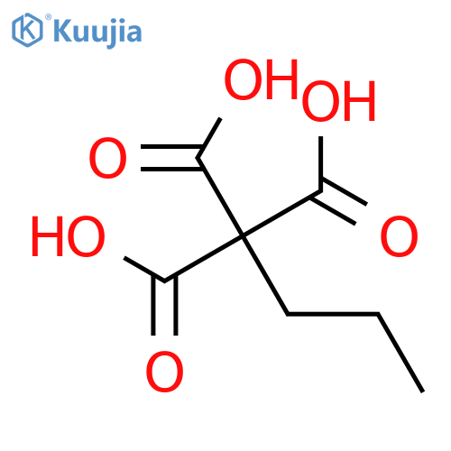 Butanetricarboxylic acid structure