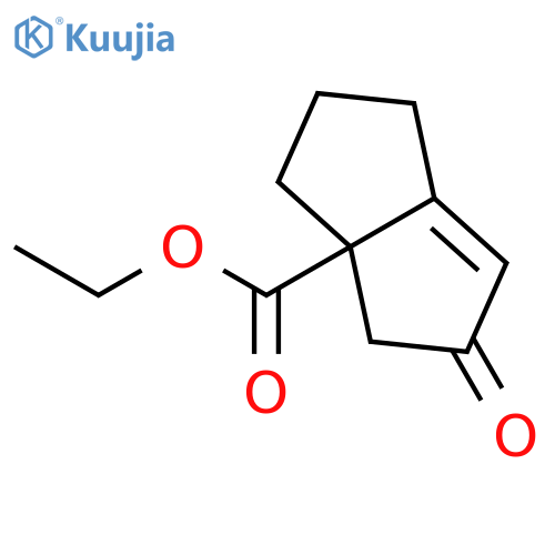ethyl 5-oxo-1,2,3,3a,4,5-hexahydropentalene-3a-carboxylate structure