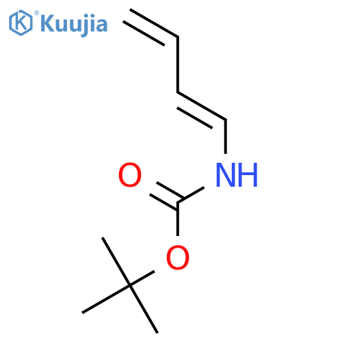 carbamic acid, 1,3-butadienyl-, 1,1-dimethylethyl ester, (e)- (9ci) structure