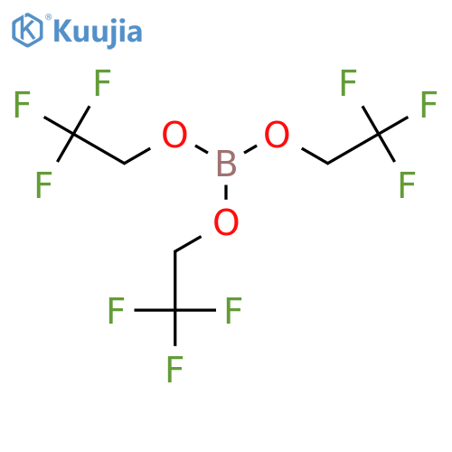 Tris(2,2,2-trifluoroethyl)borate structure