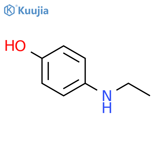 4-(Ethylamino)phenol structure