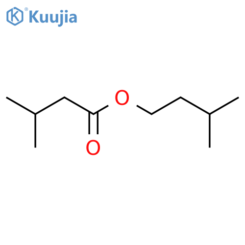 Isopentyl 3-methylbutanoate structure