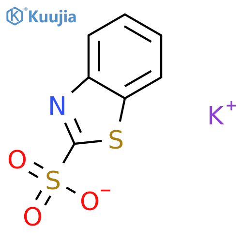 potassium 1,3-benzothiazole-2-sulfonate structure