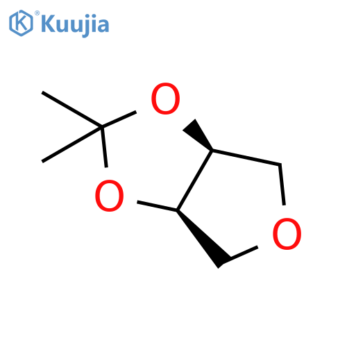 Furo[3,4-d]-1,3-dioxole, tetrahydro-2,2-dimethyl-, cis- structure