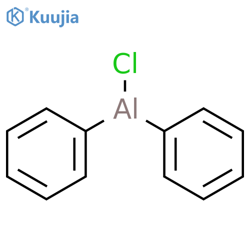 Aluminum, chlorodiphenyl- structure