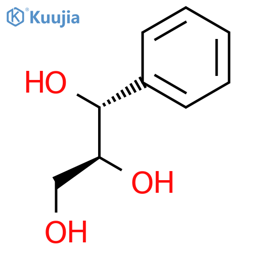 1,2,3-Propanetriol, 1-phenyl-, (R*,S*)- structure