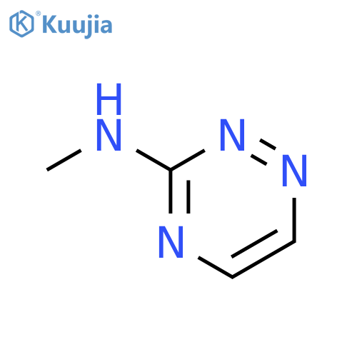 N-Methyl-1,2,4-triazin-3-amine structure