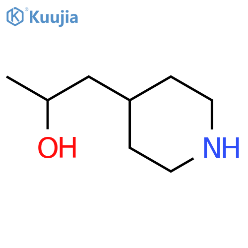 1-(Piperidin-4-yl)propan-2-ol structure