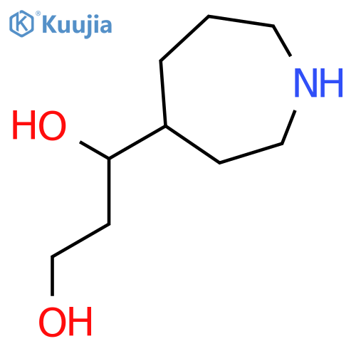 1,3-Propanediol, 1-(hexahydro-1H-azepin-4-yl)- structure